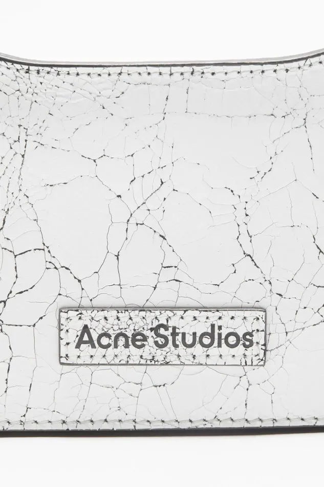 Acne Studios Platt Micro Shoulder Bag White Man Bags