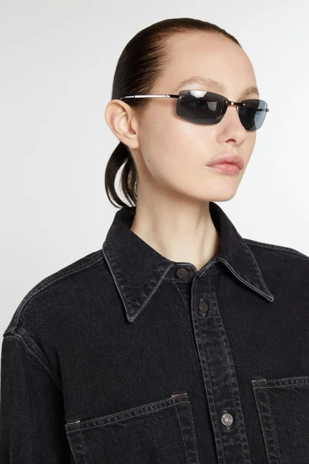 Acne Studios Tinted Sunglasses Black Woman Eyewear