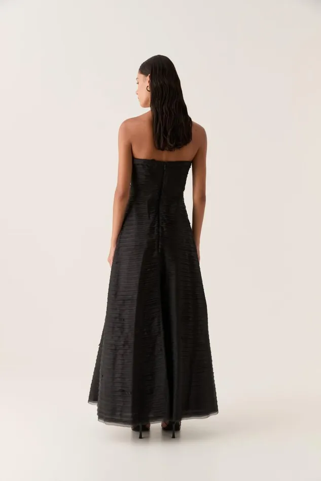 Aje Dresses Soundscape Maxi Dress Black 8211 Women Aje Dresses Soundscape Maxi Dress Black 8211 Women