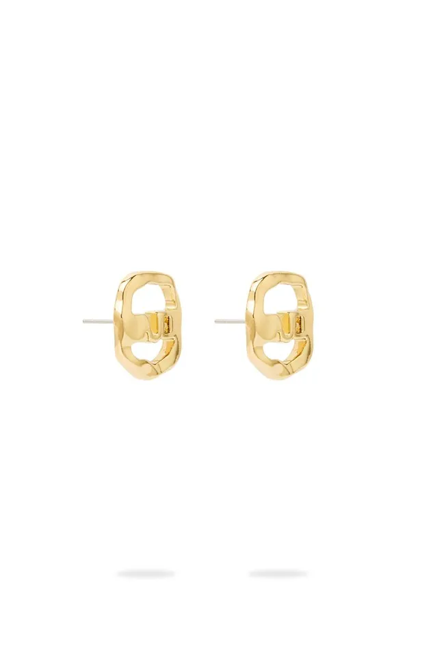 Aje Jewelry Rapids Logo Stud Gold 8211 Women Aje Jewelry Rapids Logo Stud Gold 8211 Women