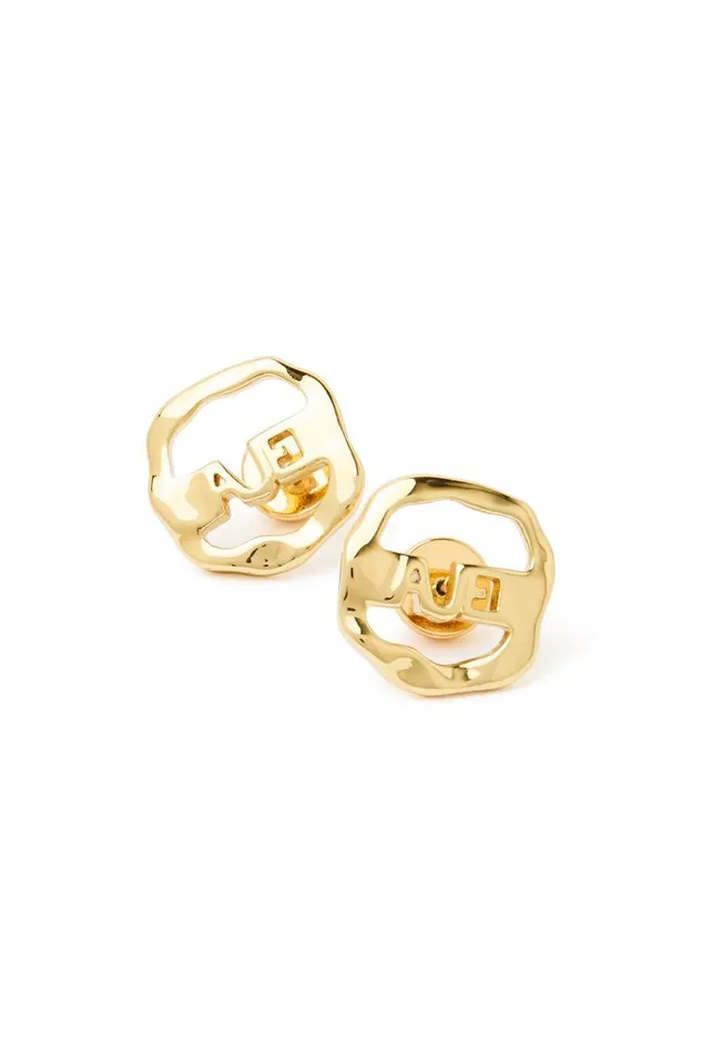 Aje Jewelry Rapids Logo Stud Gold 8211 Women Aje Jewelry Rapids Logo Stud Gold 8211 Women