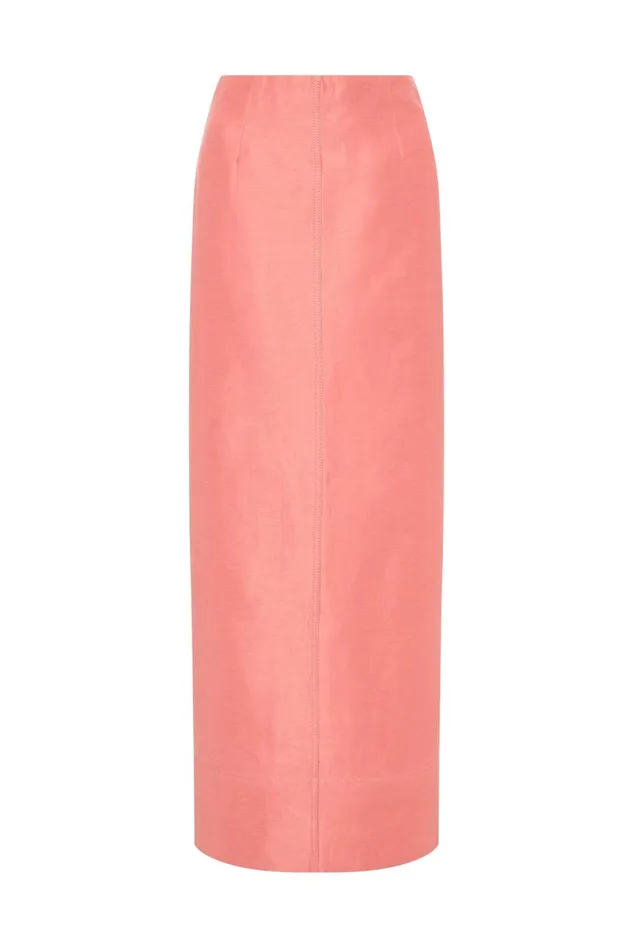 Aje Skirts Mary Column Maxi Skirt Guava Pink 8211 Women