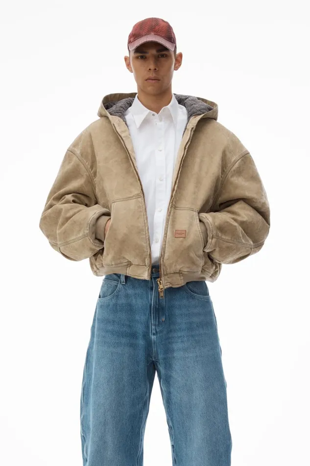 Alexander Wang Bottoms Men Rounded Denim Jeans With Bonded Seams