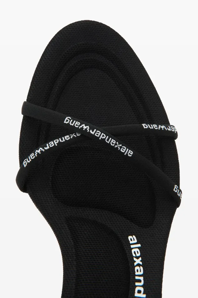 Alexander Wang Shoes Women Helix 65mm Strappy Mid Heel Sandal