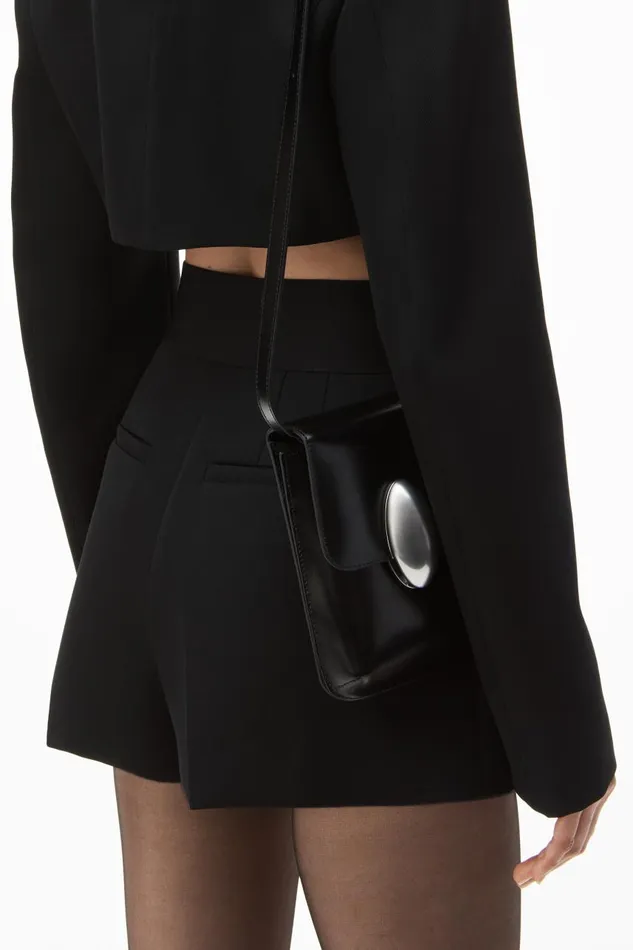 Alexander Wang Shorts Women High Waisted Tailored Short In Wool Tailoring
