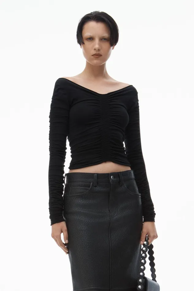 Alexander Wang Sweaters Women Ruched Pullover