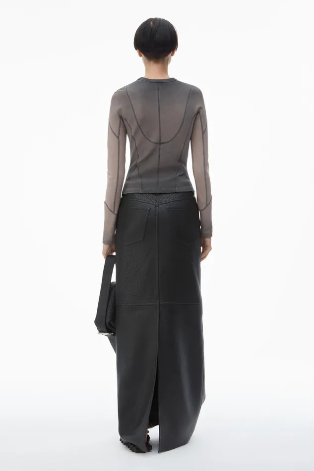 Alexander Wang Tops and Shirts Women Blade Logo LongSleeve Top