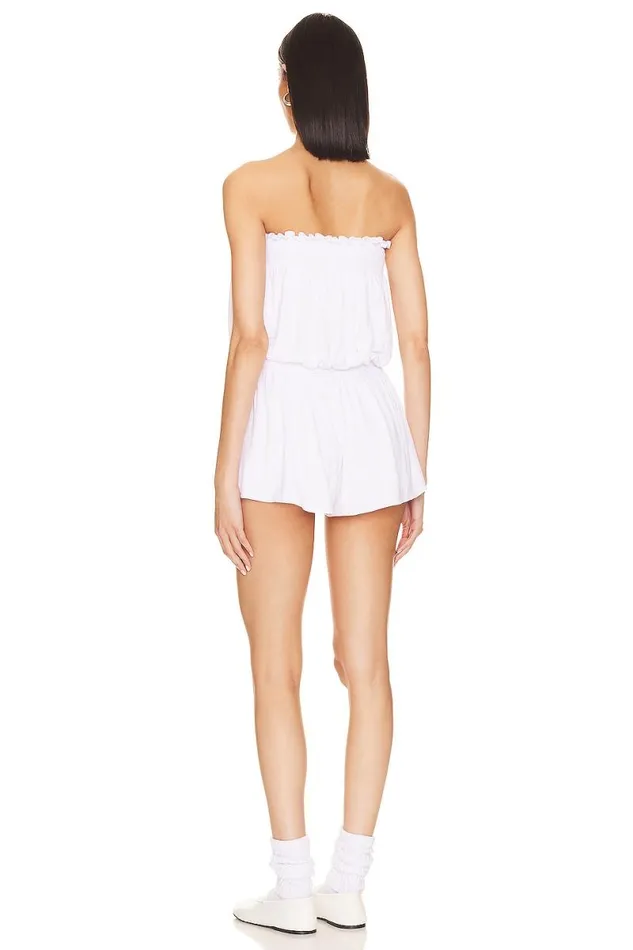 Alicia Romper White Women Lovers and Friends Rompers