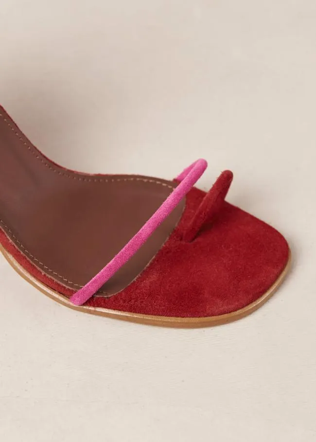 ALOHAS Heels Grace Bicolor Red Magenta 8211 Women