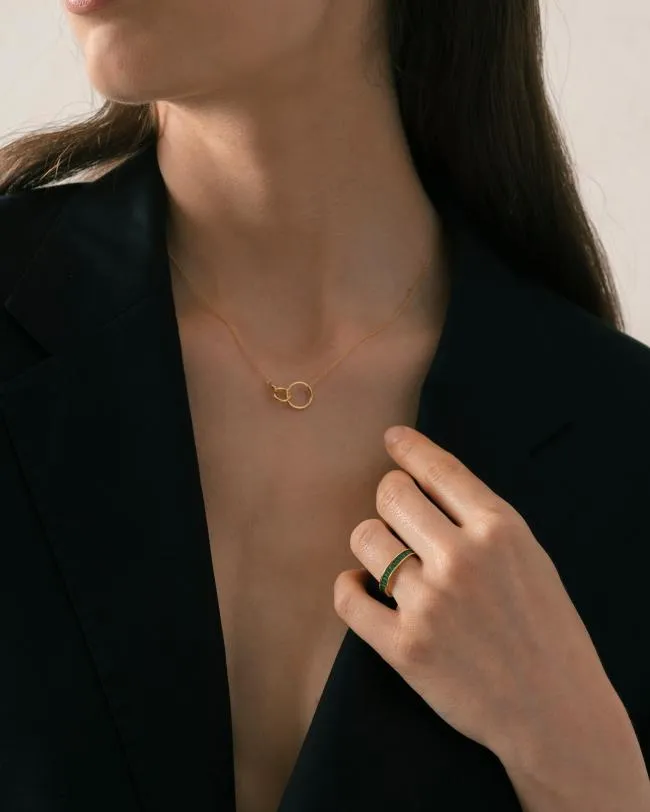 ALOHAS Jewelry Acai 8211 Gold Charm Necklace 8211 Women