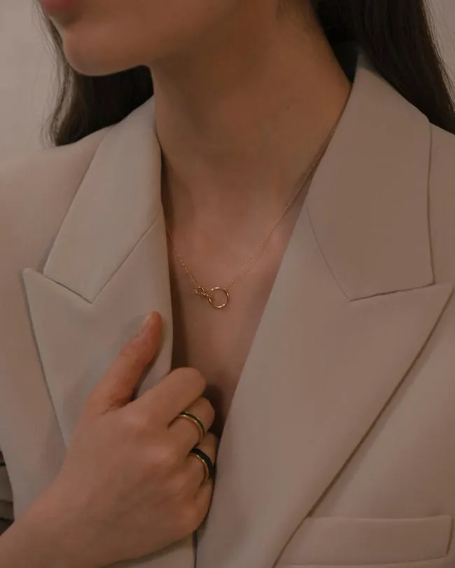 ALOHAS Jewelry Acai 8211 Gold Charm Necklace 8211 Women
