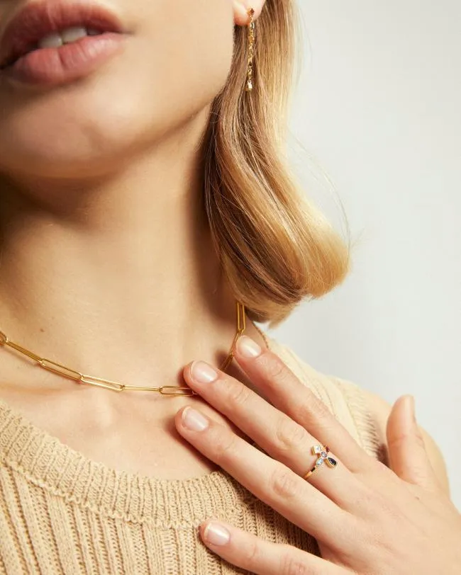 ALOHAS Jewelry Gem 8211 Gold Ring 8211 Women
