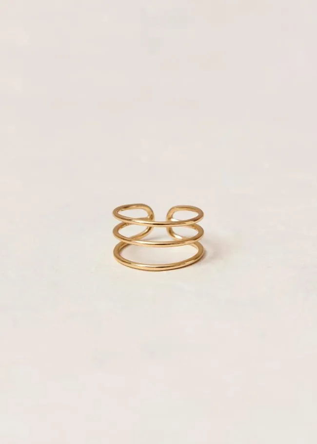 ALOHAS Jewelry Viking 8211 Gold Ring 8211 Women