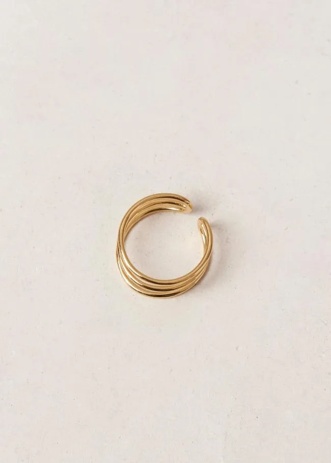 ALOHAS Jewelry Viking 8211 Gold Ring 8211 Women