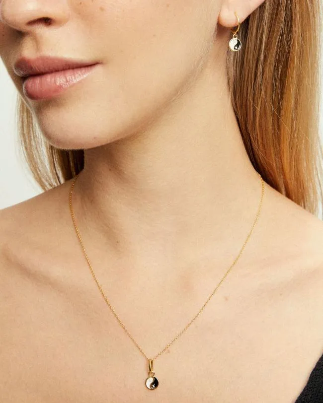 ALOHAS Jewelry Ying Yang 8211 Gold Necklace 8211 Women
