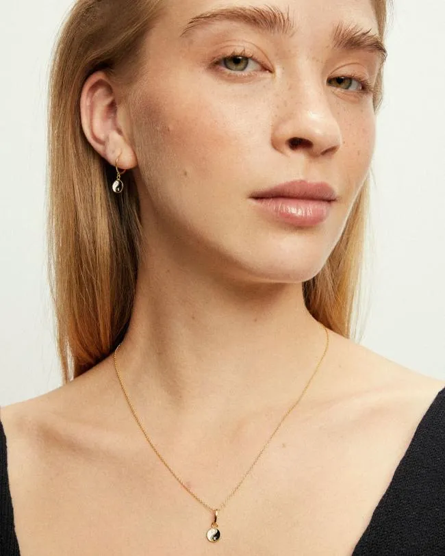 ALOHAS Jewelry Ying Yang 8211 Gold Necklace 8211 Women