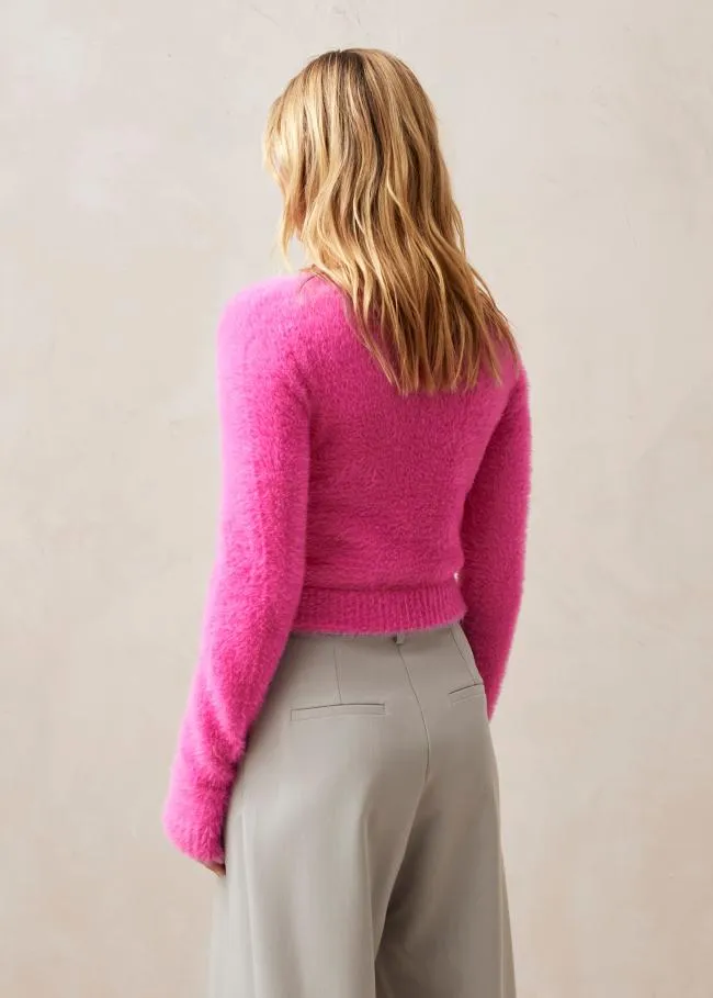 ALOHAS Sweaters and Cardigans Deli 8211 Pink Knitted Sweater 8211 Women