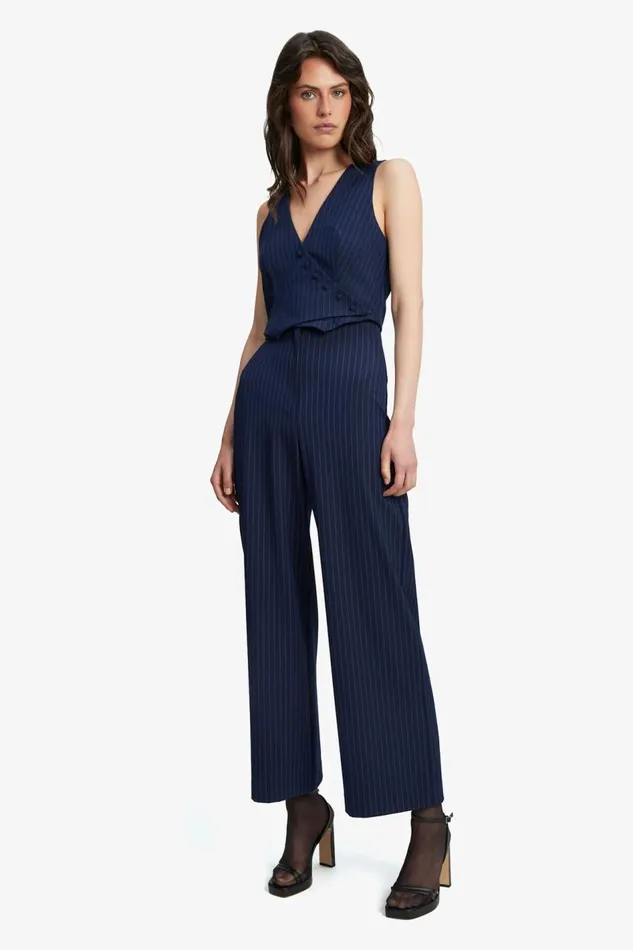 Bardot Pants Pin Stripe Wide Leg Pant In Navy Stripe 8211 Women Bardot Pants Pin Stripe Wide Leg Pant In Navy Stripe 8211 Women