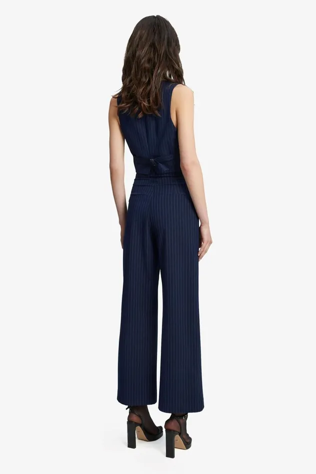 Bardot Pants Pin Stripe Wide Leg Pant In Navy Stripe 8211 Women Bardot Pants Pin Stripe Wide Leg Pant In Navy Stripe 8211 Women
