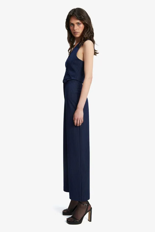Bardot Pants Pin Stripe Wide Leg Pant In Navy Stripe 8211 Women Bardot Pants Pin Stripe Wide Leg Pant In Navy Stripe 8211 Women