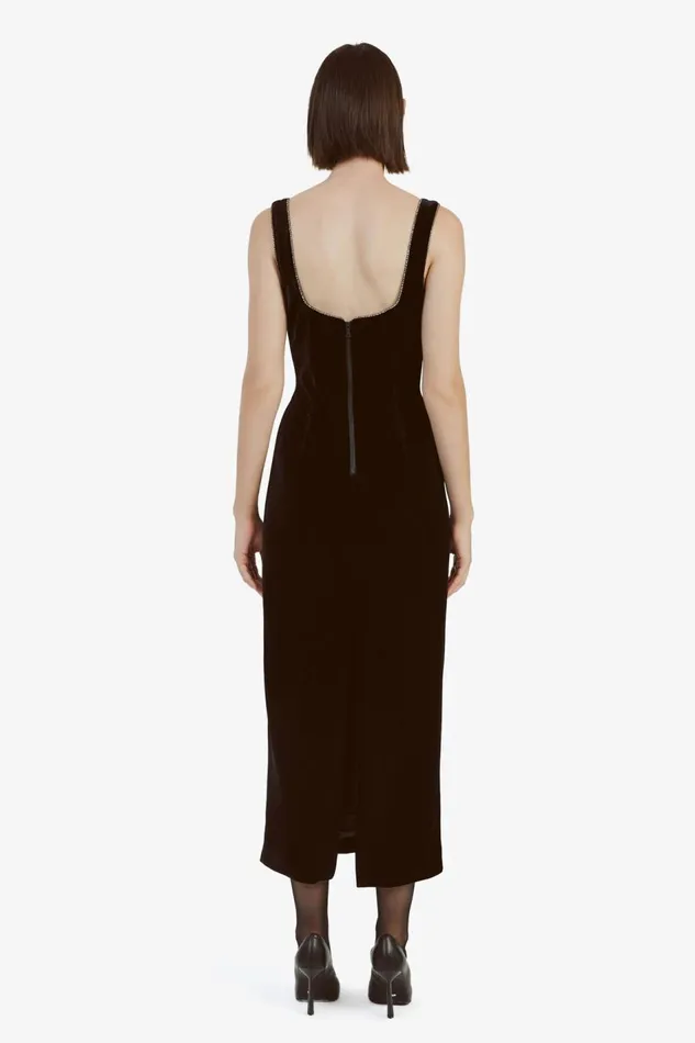 Bardot Party Dresses Brooklyn Diamonte Midi Dress In Black 8211 Women Bardot Party Dresses Brooklyn Diamonte Midi Dress In Black 8211 Women