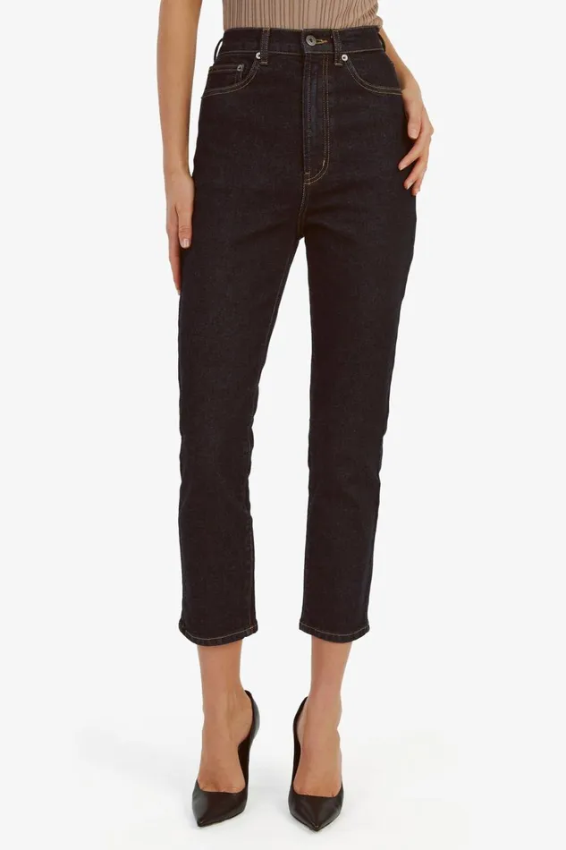 Bardot Straight Jean Heidi Straight Leg Jeans In Dark 8211 Women Bardot Straight Jean Heidi Straight Leg Jeans In Dark 8211 Women