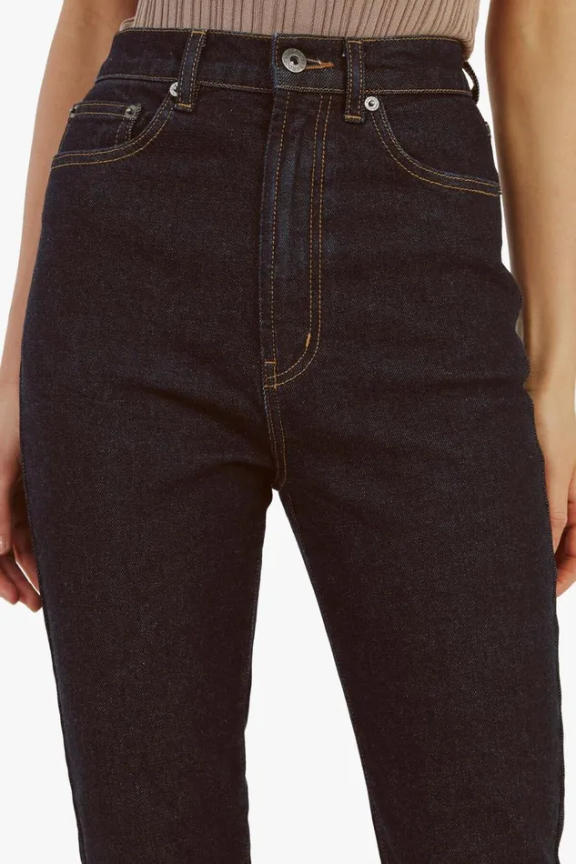 Bardot Straight Jean Heidi Straight Leg Jeans In Dark 8211 Women Bardot Straight Jean Heidi Straight Leg Jeans In Dark 8211 Women