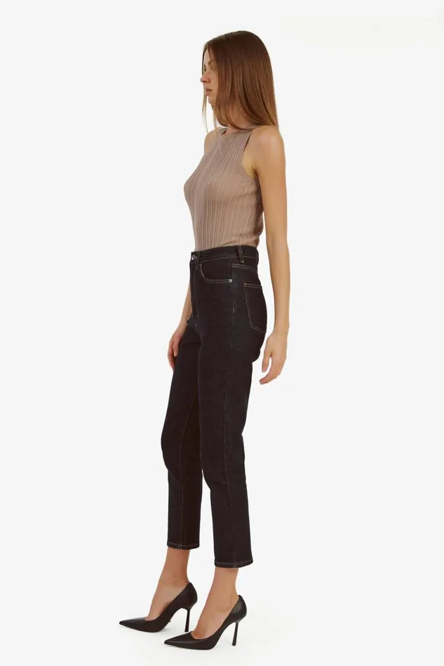 Bardot Straight Jean Heidi Straight Leg Jeans In Dark 8211 Women Bardot Straight Jean Heidi Straight Leg Jeans In Dark 8211 Women