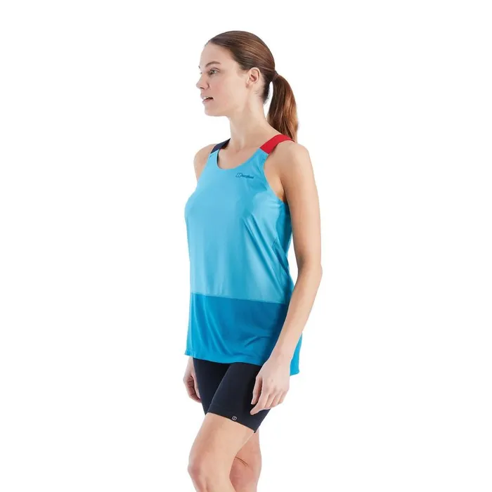 Berghaus Baselayers Nesna Baselayer Vest 8211 Blue 8211 Women