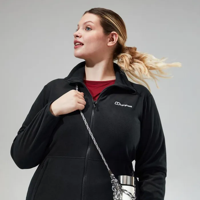 Berghaus Fleece Prism 20 Micro Full Zip InterActive 8211 Black 8211 Women Berghaus Fleece Prism 20 Micro Full Zip InterActive 8211 Black 8211 Women
