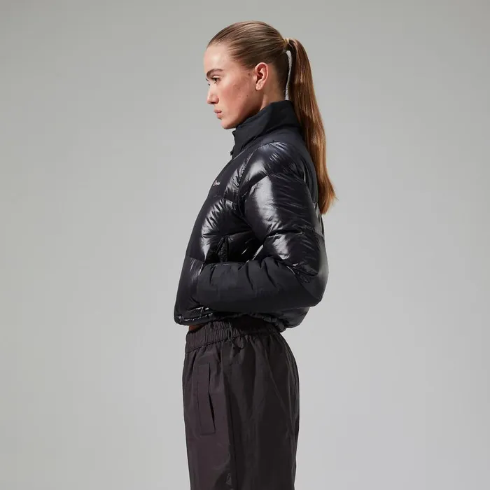 Berghaus Insulated Arkos Reflect Crop Down Jacket 8211 Black 8211 Women
