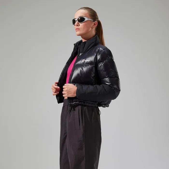 Berghaus Insulated Arkos Reflect Crop Down Jacket 8211 Black 8211 Women