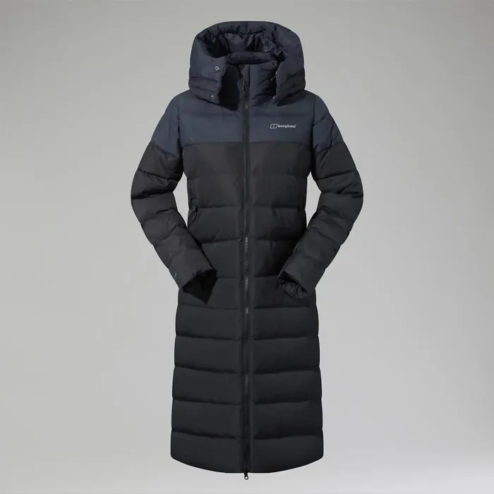 Berghaus Insulated Embo 4in1 Down Insulated Long Jacket 8211 Black 8211 Women