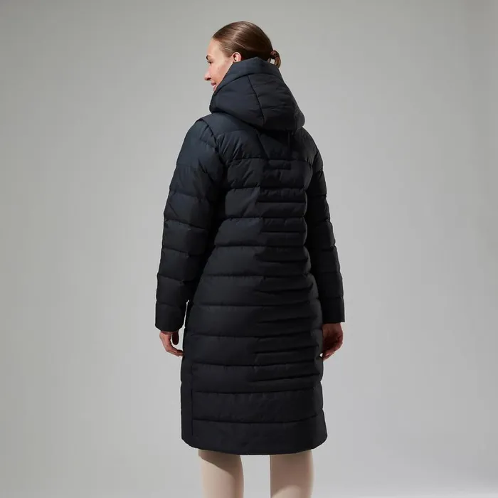 Berghaus Insulated Embo 4in1 Down Insulated Long Jacket 8211 Black 8211 Women
