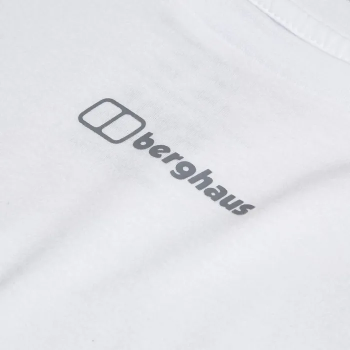 Berghaus TShirts Boyfriend Logo Short Sleeve Tee Pure White 8211 Women Berghaus TShirts Boyfriend Logo Short Sleeve Tee Pure White 8211 Women