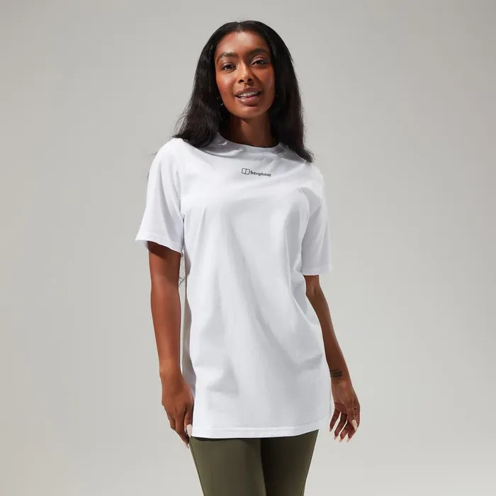 Berghaus TShirts Boyfriend Logo Short Sleeve Tee Pure White 8211 Women Berghaus TShirts Boyfriend Logo Short Sleeve Tee Pure White 8211 Women
