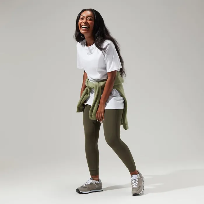 Berghaus TShirts Boyfriend Logo Short Sleeve Tee Pure White 8211 Women Berghaus TShirts Boyfriend Logo Short Sleeve Tee Pure White 8211 Women