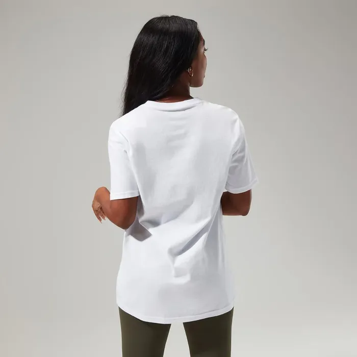 Berghaus TShirts Boyfriend Logo Short Sleeve Tee Pure White 8211 Women Berghaus TShirts Boyfriend Logo Short Sleeve Tee Pure White 8211 Women
