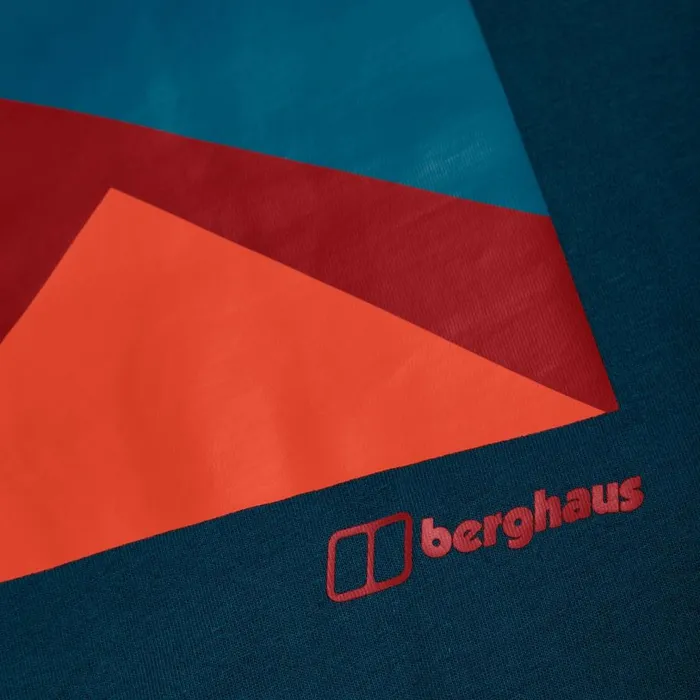 Berghaus TShirts MTN Silhouette Short Sleeve TShirt 8211 Blue 8211 Men Berghaus TShirts MTN Silhouette Short Sleeve TShirt 8211 Blue 8211 Men