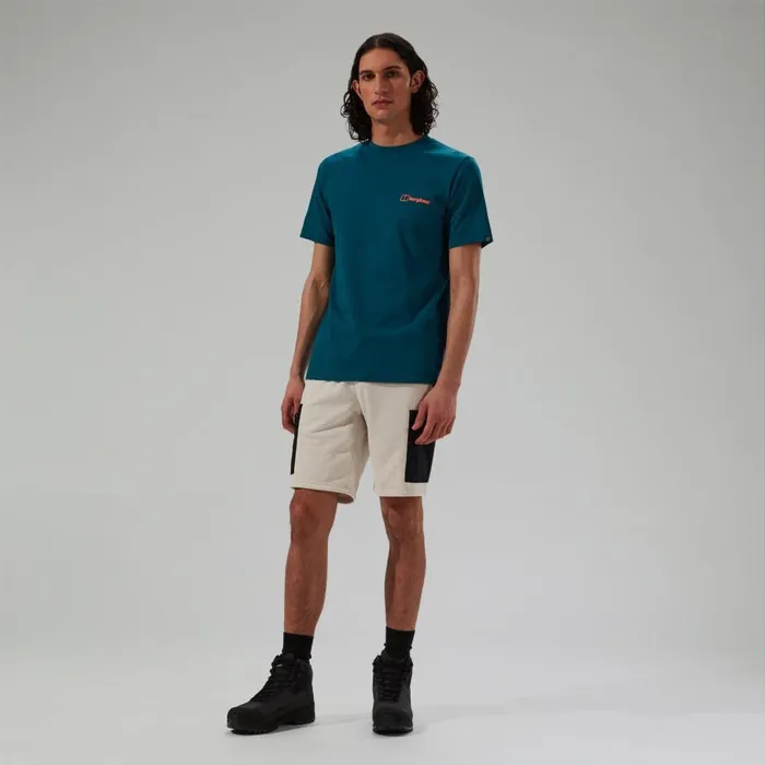 Berghaus TShirts MTN Silhouette Short Sleeve TShirt 8211 Blue 8211 Men Berghaus TShirts MTN Silhouette Short Sleeve TShirt 8211 Blue 8211 Men