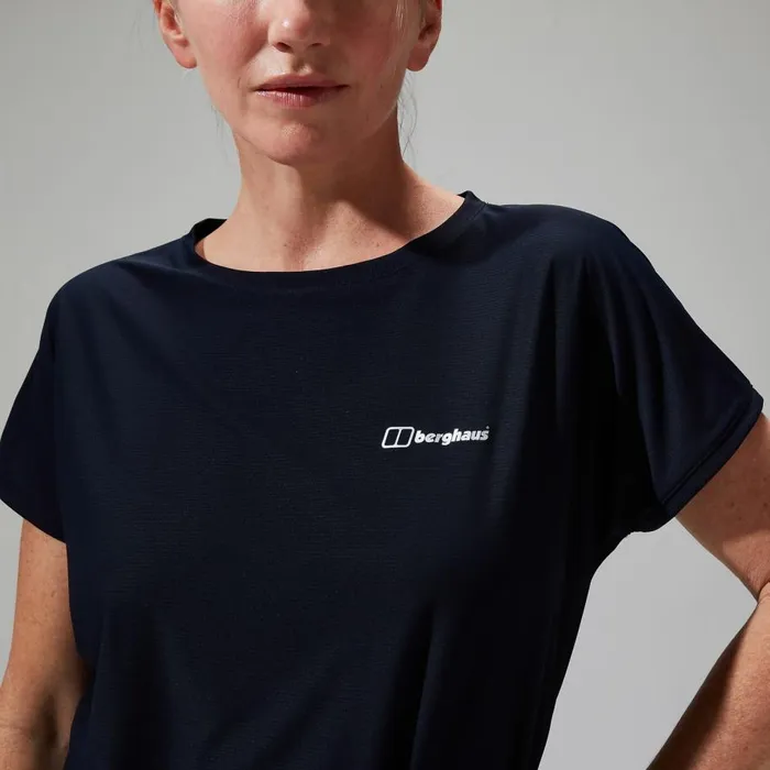 Berghaus TShirts Nesna Short Sleeve Baselayer 8211 Navy 8211 Women