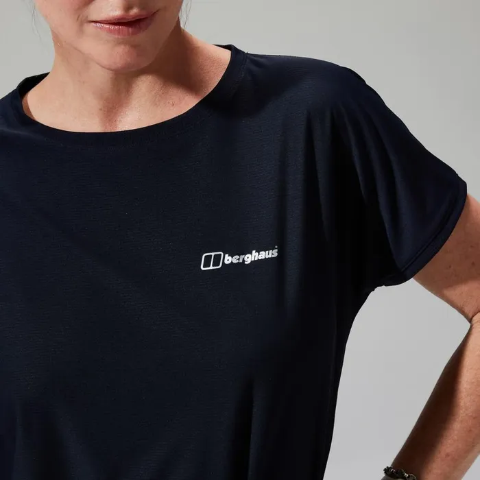 Berghaus TShirts Nesna Short Sleeve Baselayer 8211 Navy 8211 Women