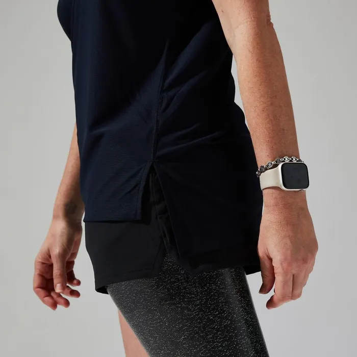 Berghaus TShirts Nesna Short Sleeve Baselayer 8211 Navy 8211 Women