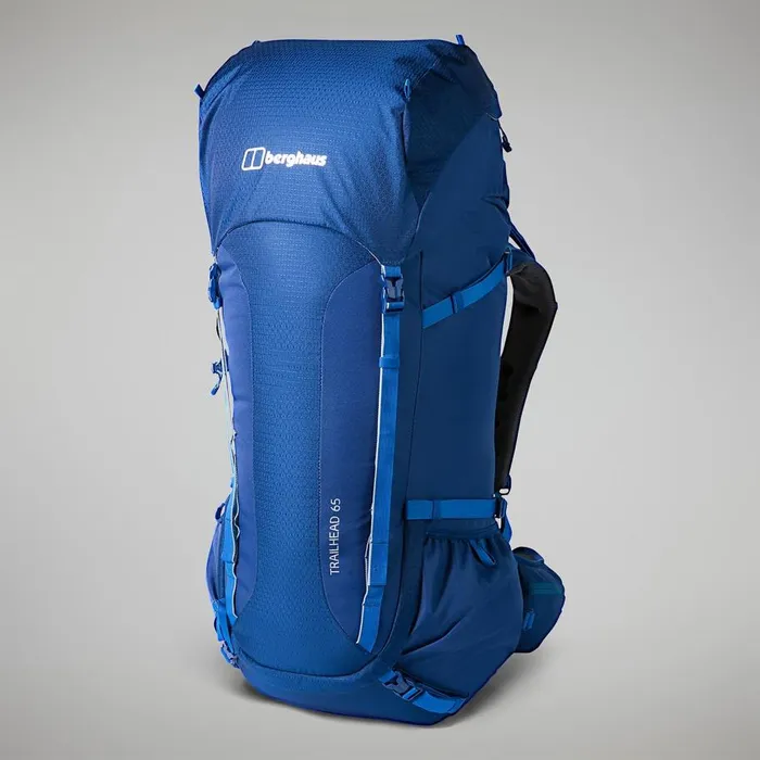 Berghaus Travel Trailhead 65 Rucksacks 8211 Blue 8211 MenWomen