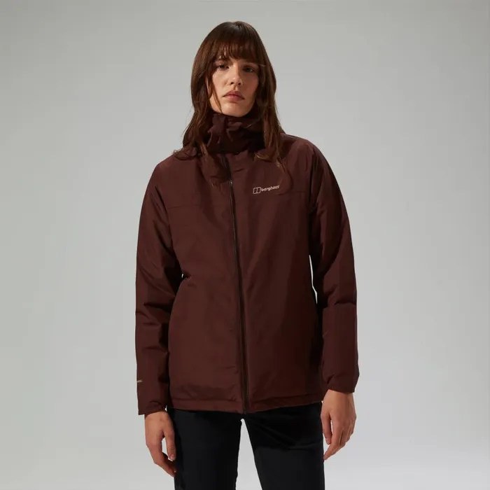 Berghaus Waterproof Deluge Pro 30 Insulated Waterproof Jacket 8211 Brown 8211 Women
