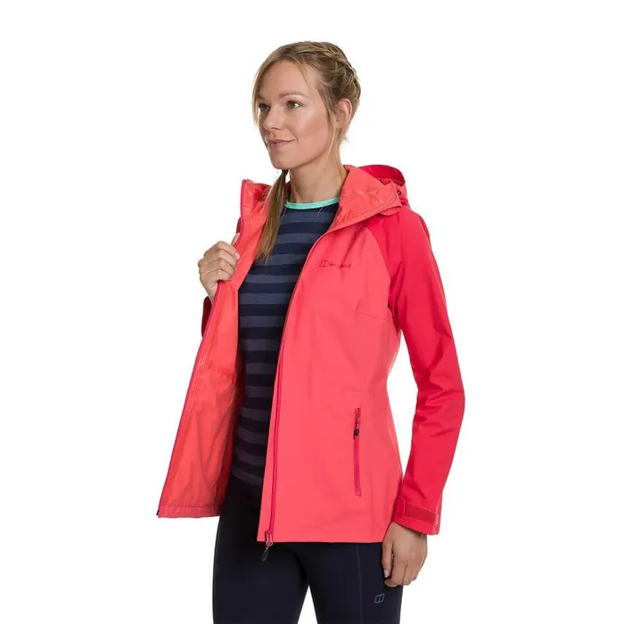 Berghaus Waterproof Deluge Pro Waterproof Jacket 8211 Red 8211 Women