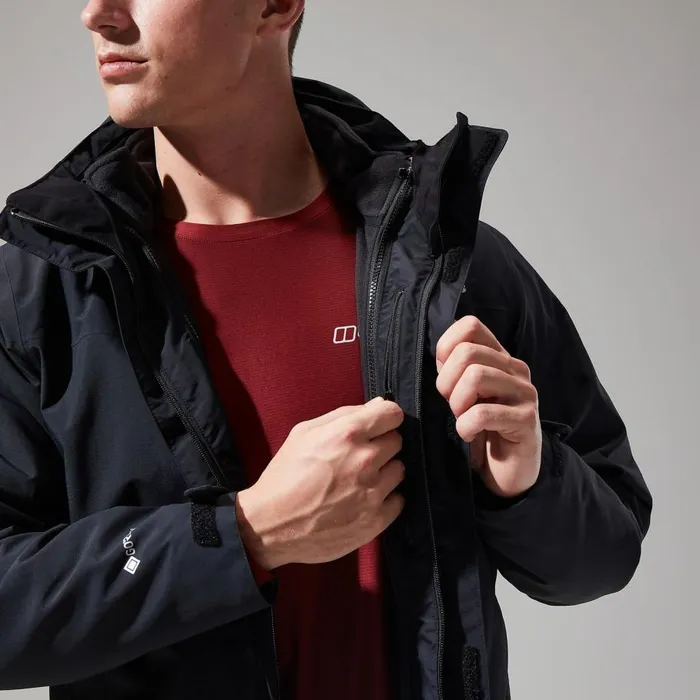 Berghaus Waterproof Hillwalker Gemini 3in1 Jacket 8211 Black 8211 Men