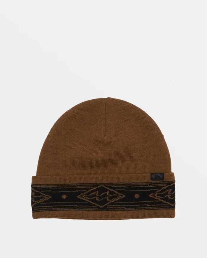 Billabong Beanies and Hats Adventure Division Reissue Cuff Beanie Otter 8211 Men