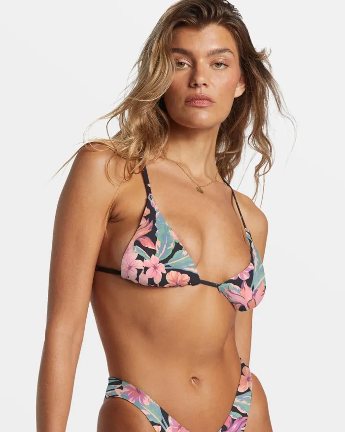 Billabong Bikinis Nights In Paradise Reversible Triangle Bikini Top Multi 8211 Women Billabong Bikinis Nights In Paradise Reversible Triangle Bikini Top Multi 8211 Women