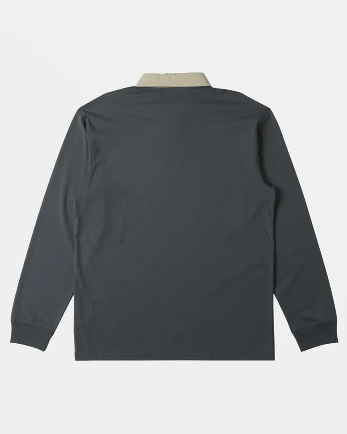 Billabong Shirts Immortal Rugby Long Sleeve Polo Tshirt Slate Green 8211 Men Billabong Shirts Immortal Rugby Long Sleeve Polo Tshirt Slate Green 8211 Men